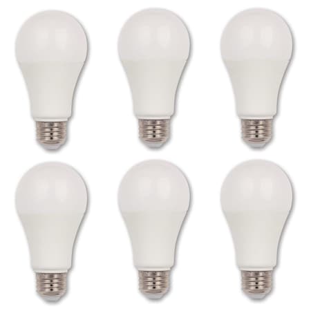 Westinghouse Bulb LED Dimmablemable 11W 120V A19 Omni 2700K Soft White E26 Med Base, 6PK 5094020